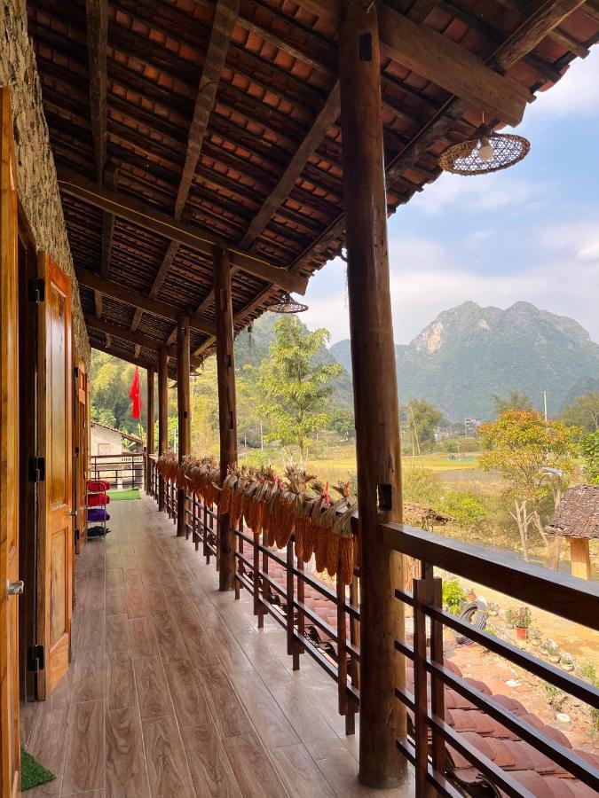 كاو بانغ Tay Homestay Lang Da Co Khuoi Ky- Ban Gioc المظهر الخارجي الصورة