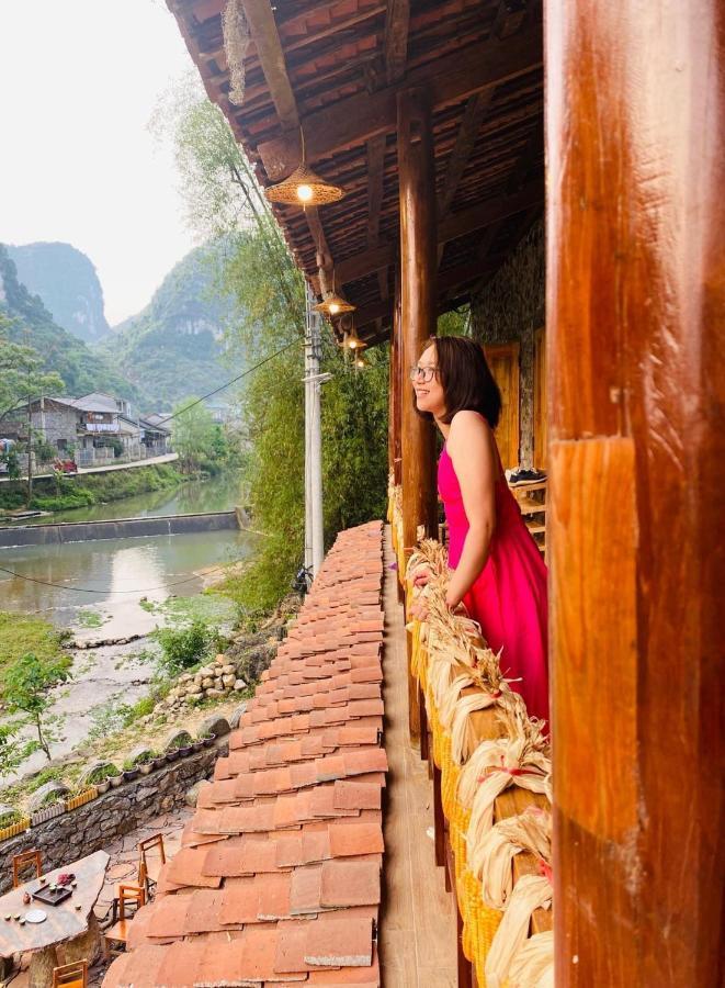 كاو بانغ Tay Homestay Lang Da Co Khuoi Ky- Ban Gioc المظهر الخارجي الصورة