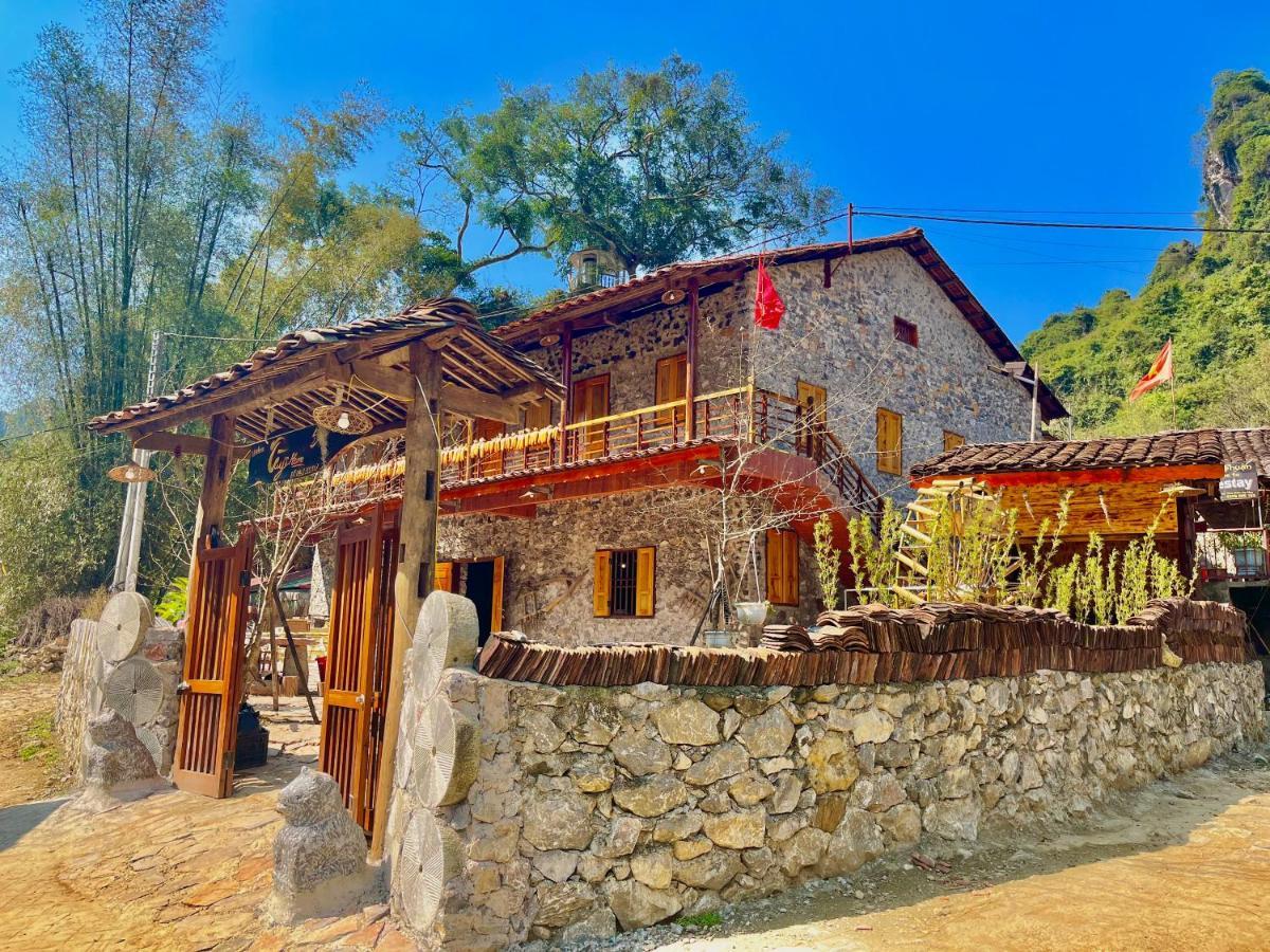 كاو بانغ Tay Homestay Lang Da Co Khuoi Ky- Ban Gioc المظهر الخارجي الصورة