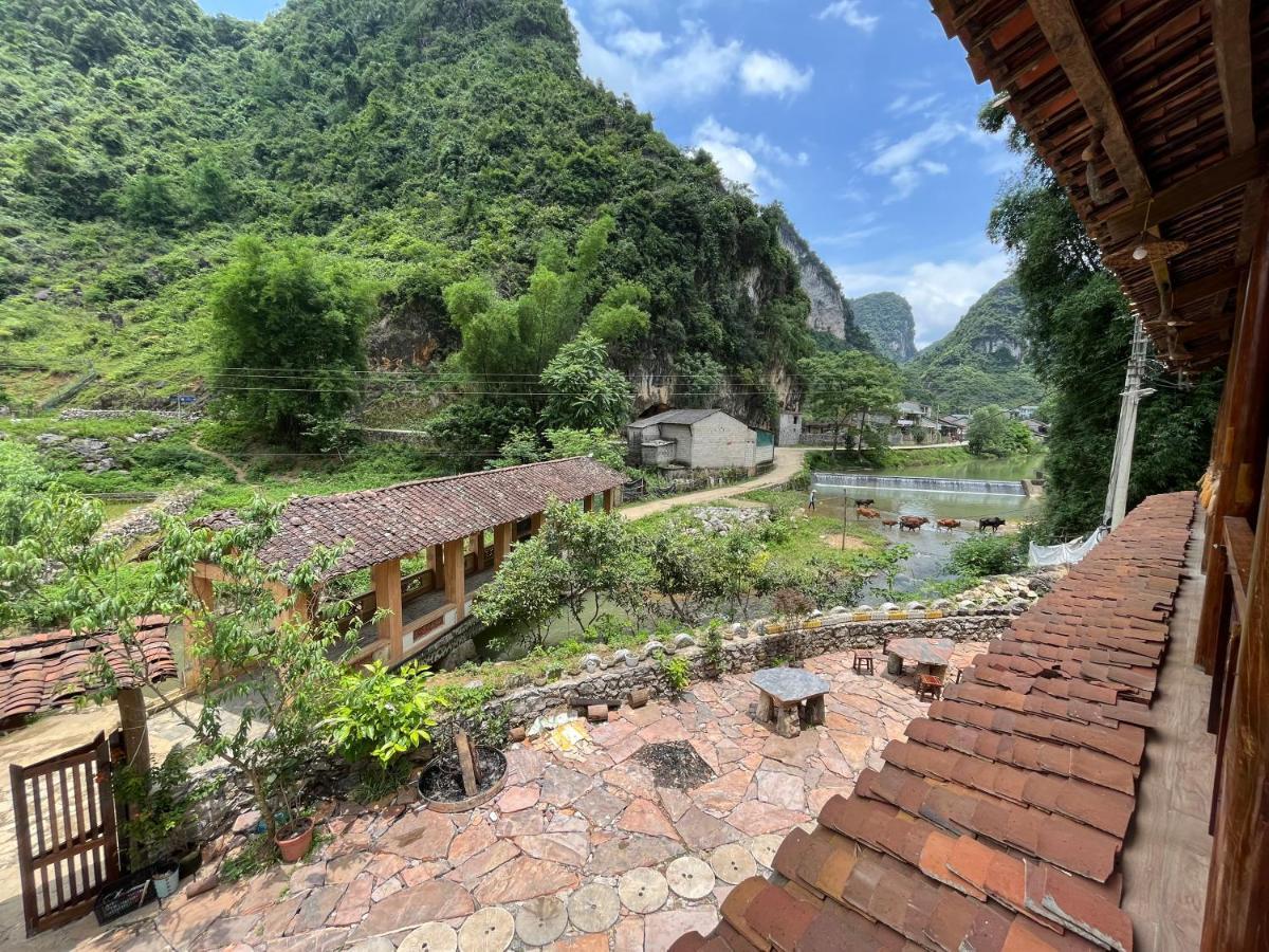 كاو بانغ Tay Homestay Lang Da Co Khuoi Ky- Ban Gioc المظهر الخارجي الصورة