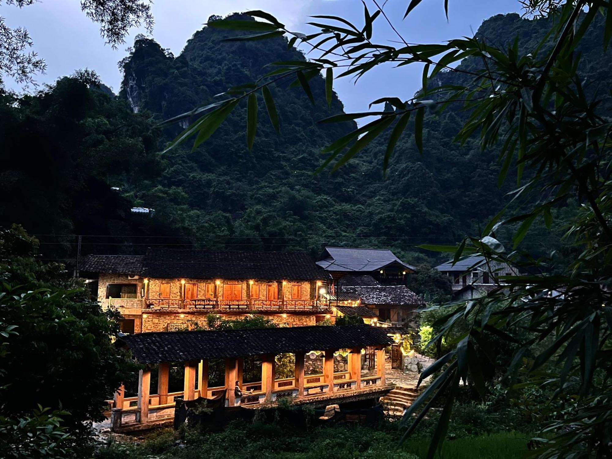كاو بانغ Tay Homestay Lang Da Co Khuoi Ky- Ban Gioc المظهر الخارجي الصورة
